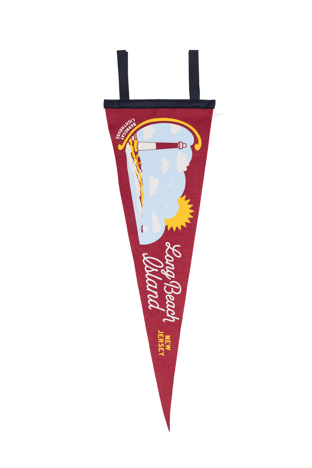 SRS X Oxford Pennant Long Beach Island Pennant — SinkRSwim
